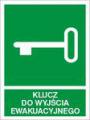 Oznakowanie środków przeciwpożarowych 10x7,5 folia