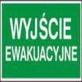 Znak ewakuacyjny 150x350 płyta